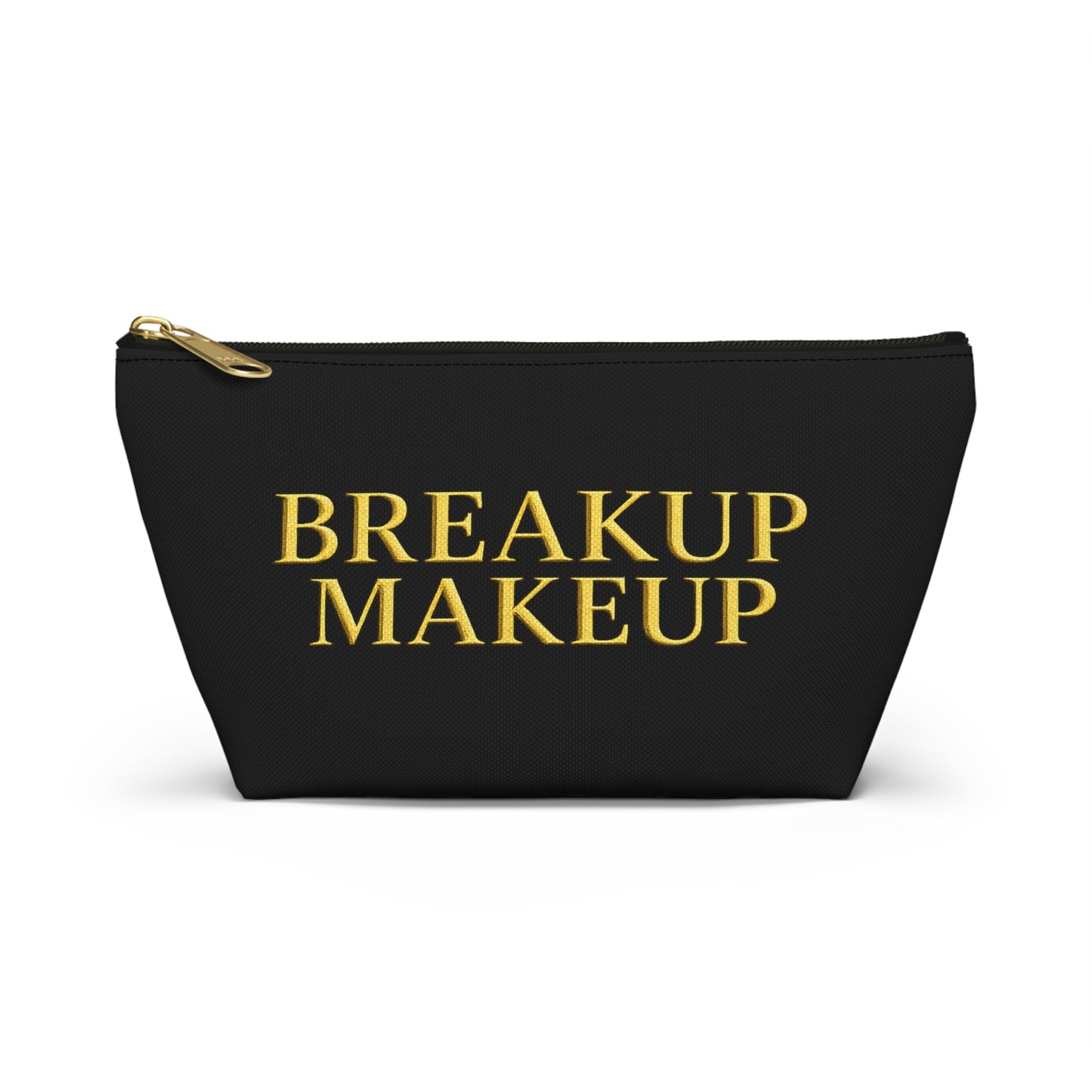 Breakup Makeup Gold Crown Cosmetic Bag