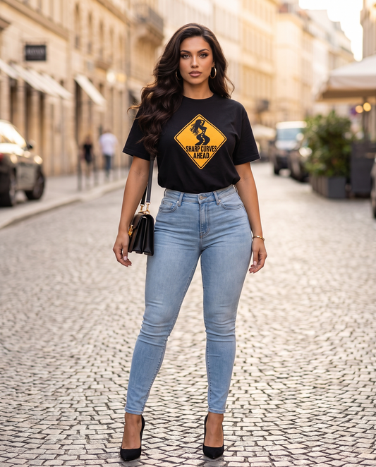 Sharp Curves Ahead™ Graphic Tee